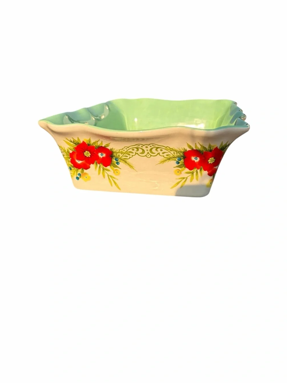PIONEER WOMAN FLORAL 9X13 STONEWARE BAKING / SERVING DISH